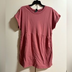 Wild Fable Dusty Rose Short Sleeve Dress